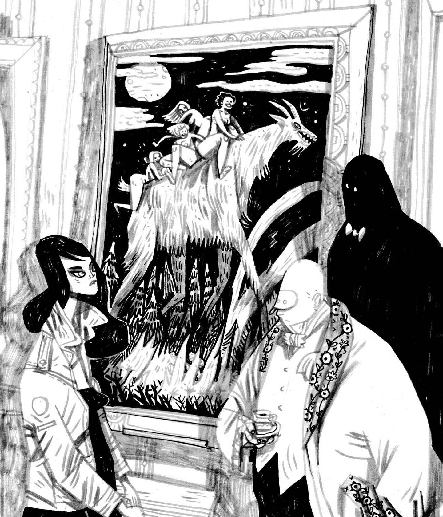 Comical and Cool As Hell Superb Sketches By Warwick Johnson Cadwell » Design You Trust — Design