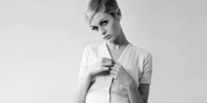 Portraits of Twiggy Taken by Ron Burton for the Mirror and Herald in 1966