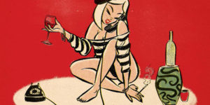 Flirty Witches and Naughty Demonic Beauties In Pin-Up Illustrations By Alejandra Oviedo