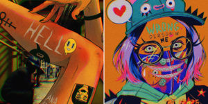 The Brilliance of Madness: Superb Psychedelic Illustrations by Ana Godis