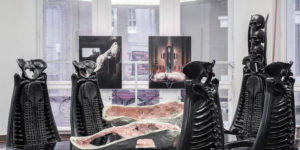 The Epic Alien-Inspired Installation by Mire Lee