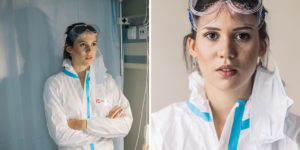 Heroes: Portraits Of 35 Frontline Workers That We Turned Into A Billboard In The Center Of Warsaw