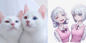 Artist Turns Animals Into Original Characters That Look Like They Belong In An Anime