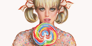 As Alive and Even Better: Seductive Pinup Beauties by Artist Olivia De Berardinis