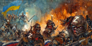 Ukrainian Artist Paints an Impressive Series of Patriotic Art Works