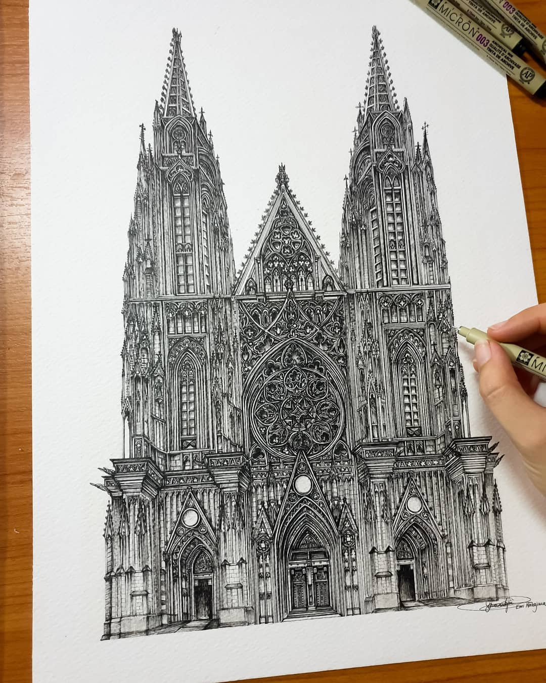 Artist Creates Incredibly Detailed Architecture Drawings That You Could ...