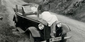 Vintage Family Photos of BMW Automobiles and Their Owners