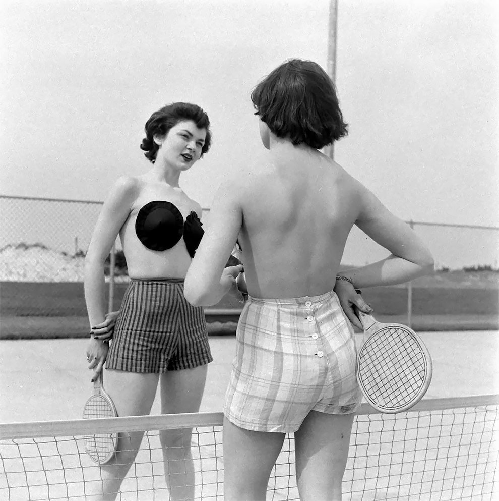Adhesive Bras: The Stick-On Bra Swimsuit that Was Quite