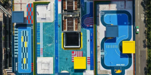 A New Skatepark Unileved on A Shopping Mall’s Rooftop in Hong Kong