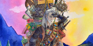 Artist Draws Video Game Characters With Their Full Inventory