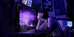 The Synthwave Dreams: Cool 3D Concept Art Works by Space Meerkat