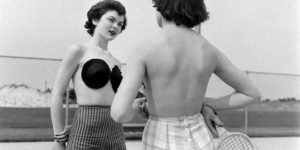 Adhesive Bras: The Stick-On Bra Swimsuit that Was Quite Distinctive in 1949