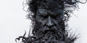 Artist Creates Superb Sculptures Using Industrial Metal Wires