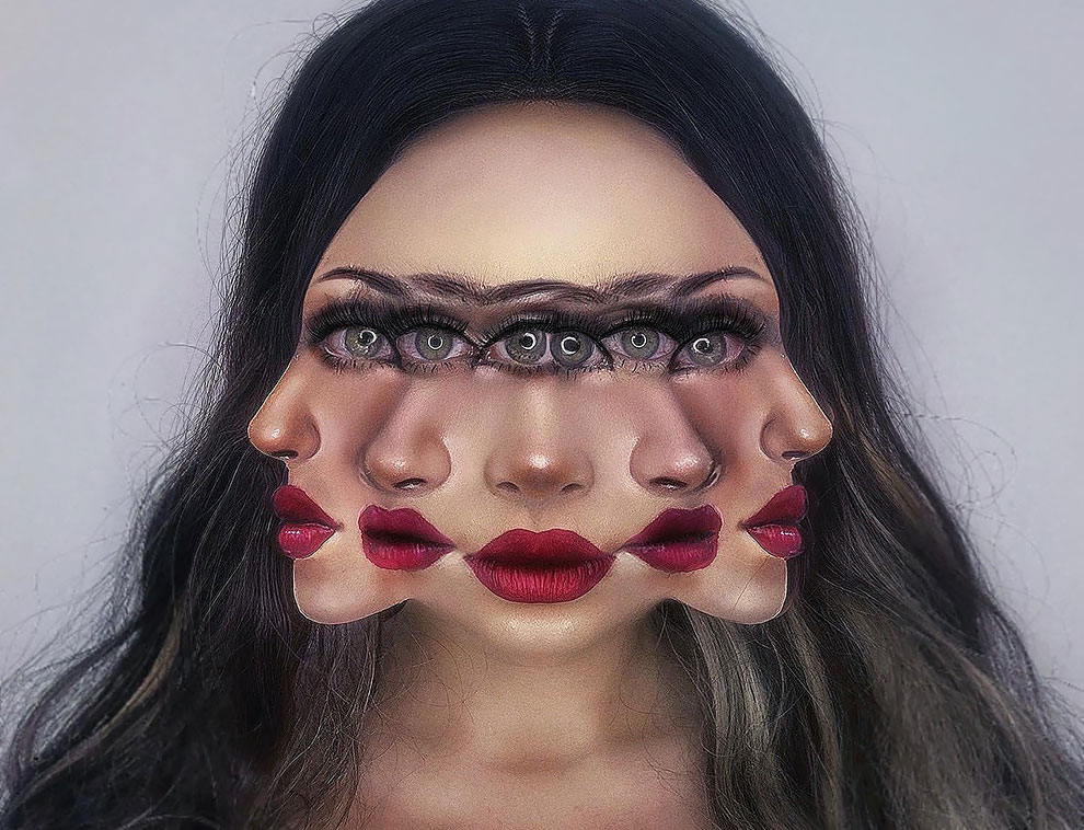 Colombian Makeup Artist Creates Mind-Boggling Optical Illusions - Vimarsana News