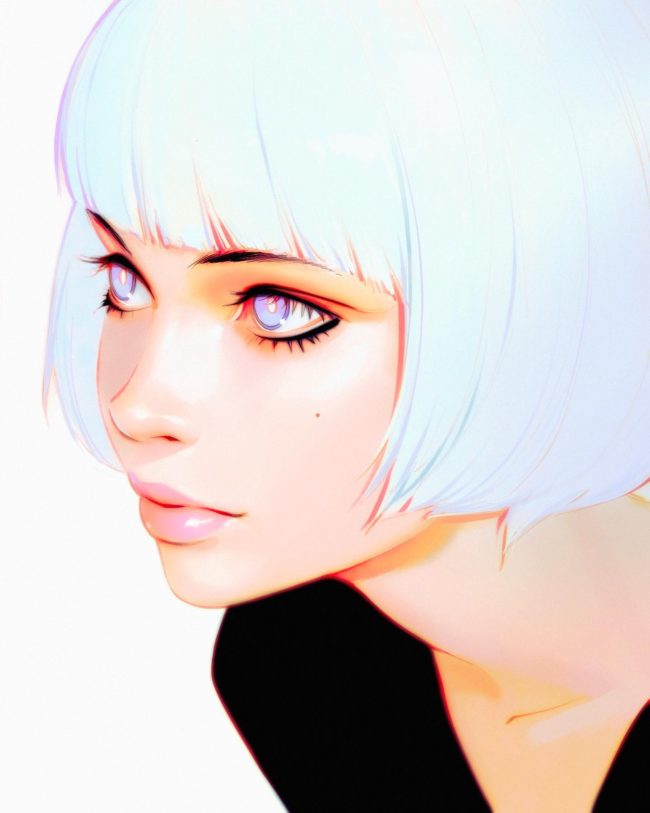 Tenderness and Anime Girls: Illustrations by Ilya Kuvshinov » Design ...