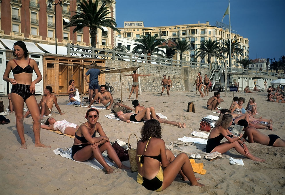 french beach people