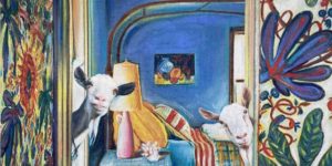 Artist Painted Themed Rooms Featuring Celebrities And Animals, And Here's The Result