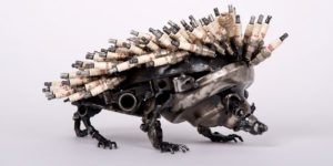 Artist Transforms Scrap Metal Into Incredible Sculptures