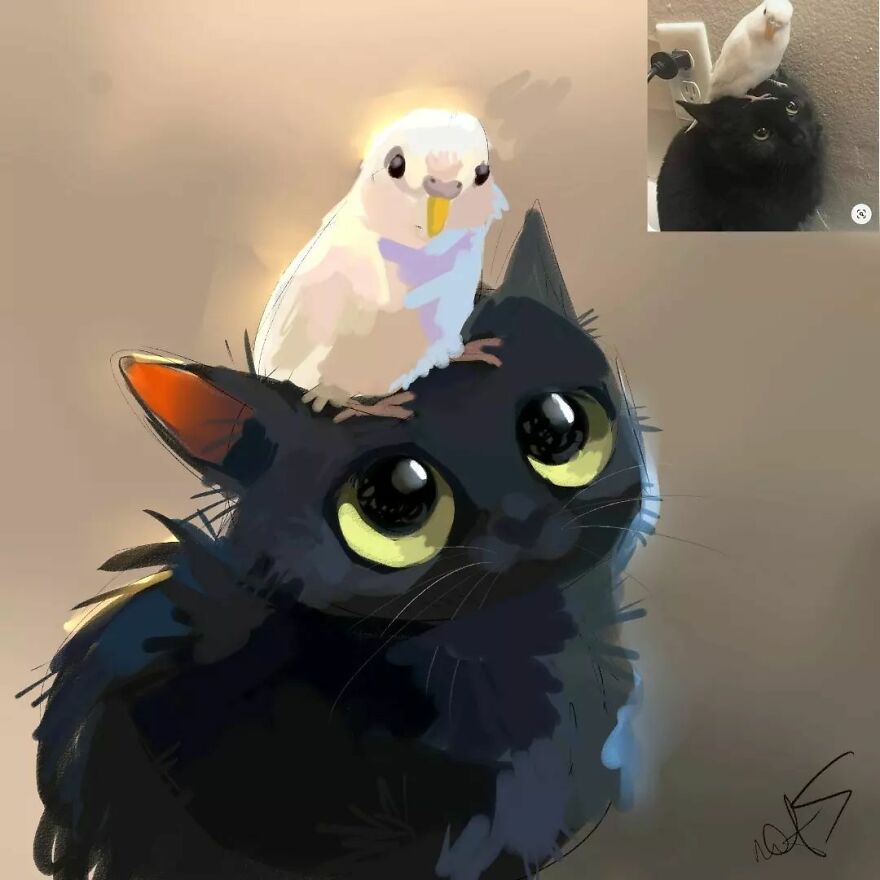 Artist-turns-pets-into-cute-drawings-Interview-With-Artist-63206ccf6efeb__880
