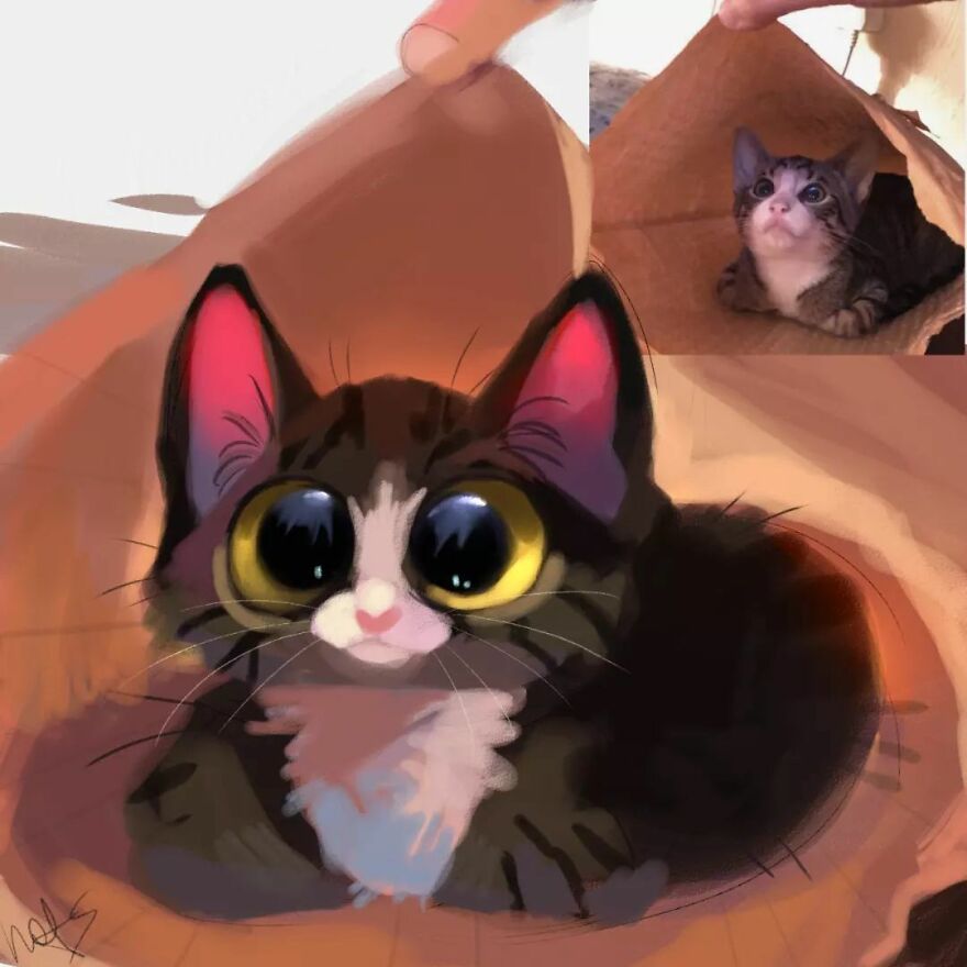 Artist-turns-pets-into-cute-drawings-Interview-With-Artist-63206cf99f1a3__880