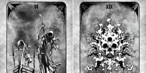 Artist Created Dark Tarot Deck Featuring Creepy Creatures And Demons