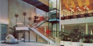 Vintage Postcards Capture Shopping Malls of the U.S. in the Mid-20th Century
