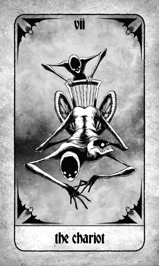 Artist Created Dark Tarot Deck Featuring Creepy Creatures And Demons ...