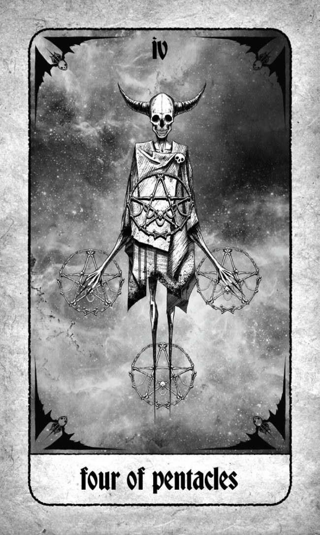 Artist Created Dark Tarot Deck Featuring Creepy Creatures And Demons ...