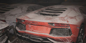 Multimillion-Dollar Supercars Abandoned in Sobering Renders