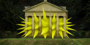 Artist Creates Ephemeral Large-Scale Art Installations that Aim to Reimagine Historical Buildings and Remote Landscapes
