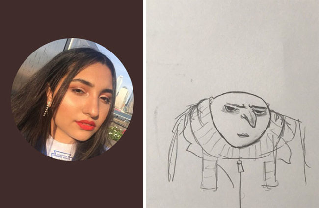 This Guy Is Trolling His Followers By Drawing Their Avatars And They Approve Of The Result 63763a92d9947 700