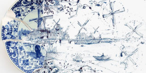 Fragmented: Transforming Broken Plates into Art