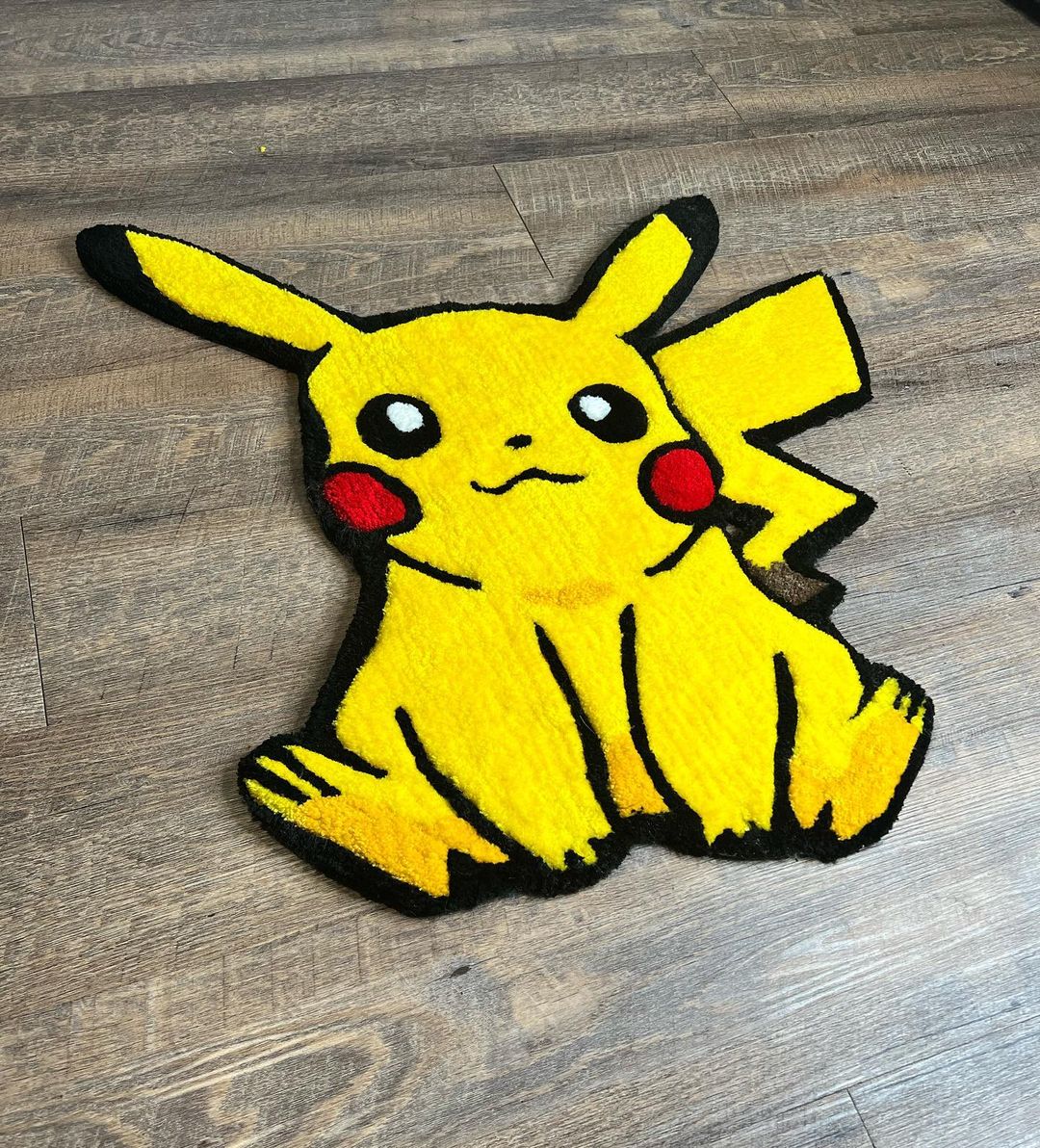A Carpet Enthusiast Has Created Rugs Featuring Popular Anime and