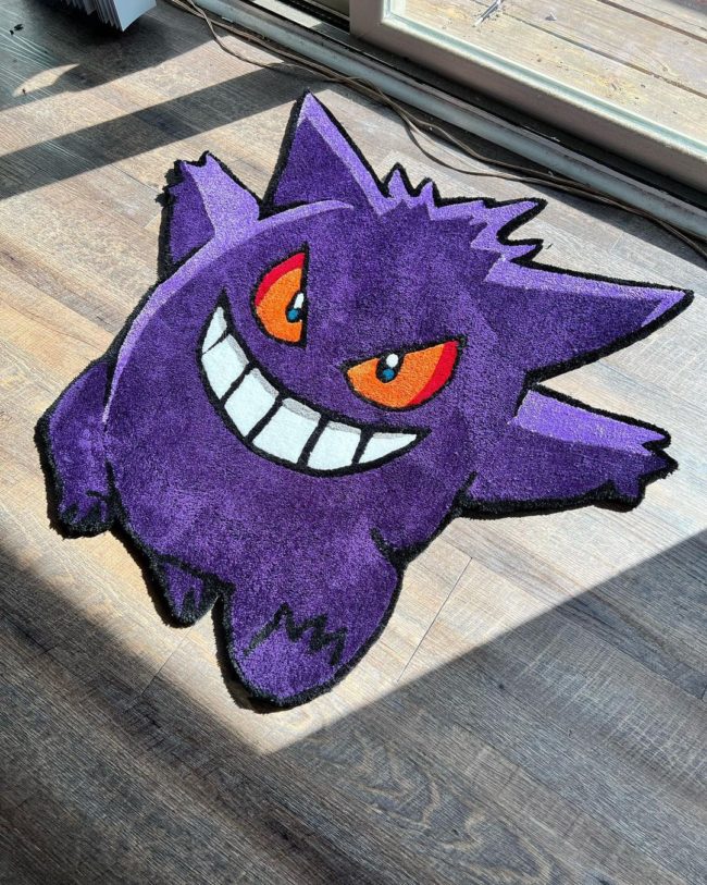 A Carpet Enthusiast Has Created Rugs Featuring Popular Anime and