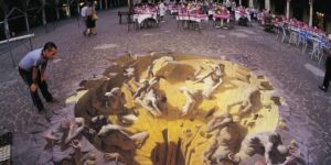 Interactive Masterpieces: Kurt Wenner's 3D Illusion Art