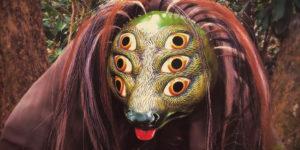 Eye-Catching Surreal and Folk-Inspired Mask Sculptures by Kristen Egan