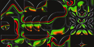 An Exploration of Y2K Aesthetics in Abstract Art Series by Anatolii Babii