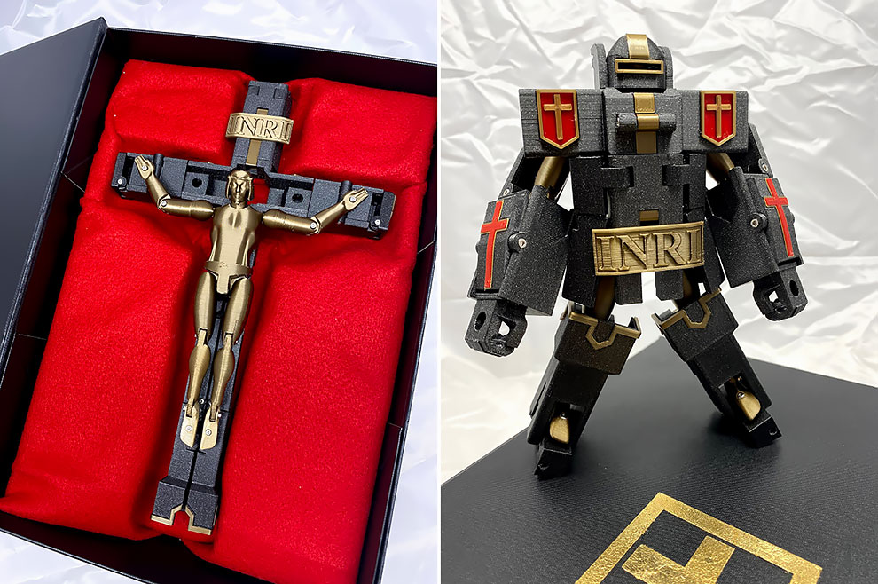 3D Printed Jesus Mecha Christ Transformer » Design You Trust — Design ...
