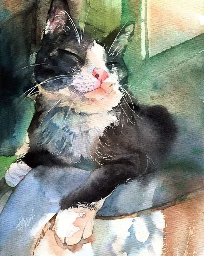 My-love-of-Cat-in-my-Watercolor-Cat-Paintings-5c4eceb0901cc__700