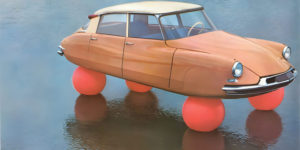 Weird Advertising for a Weird Car: Balloon-Wheeled Citroen DS, 1959