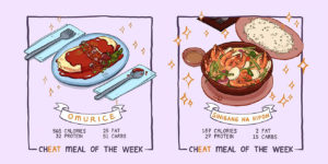 Illustrations Of Delicious Cheat Meals That Might Make Your Inner Foodie Jump For Joy