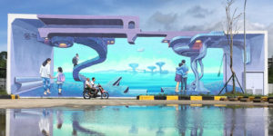 This Artist Creates Stunning 3D Murals On Buildings And Walls