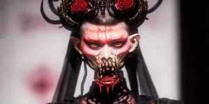 Designer Presented a Collection of Eternally Tormented Demons of Hell for NYFW