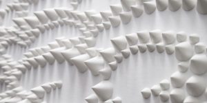 Artist Zai Divecha Brings Illusion of Movement to Life in Monochromatic Paper Works