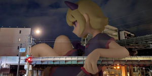 Tsunotsuno's Melancholic and Seductive Sinematic Digital World of Giant Women