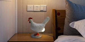 The Chicken Lamp - Art, Utility or Dumpster Fodder?