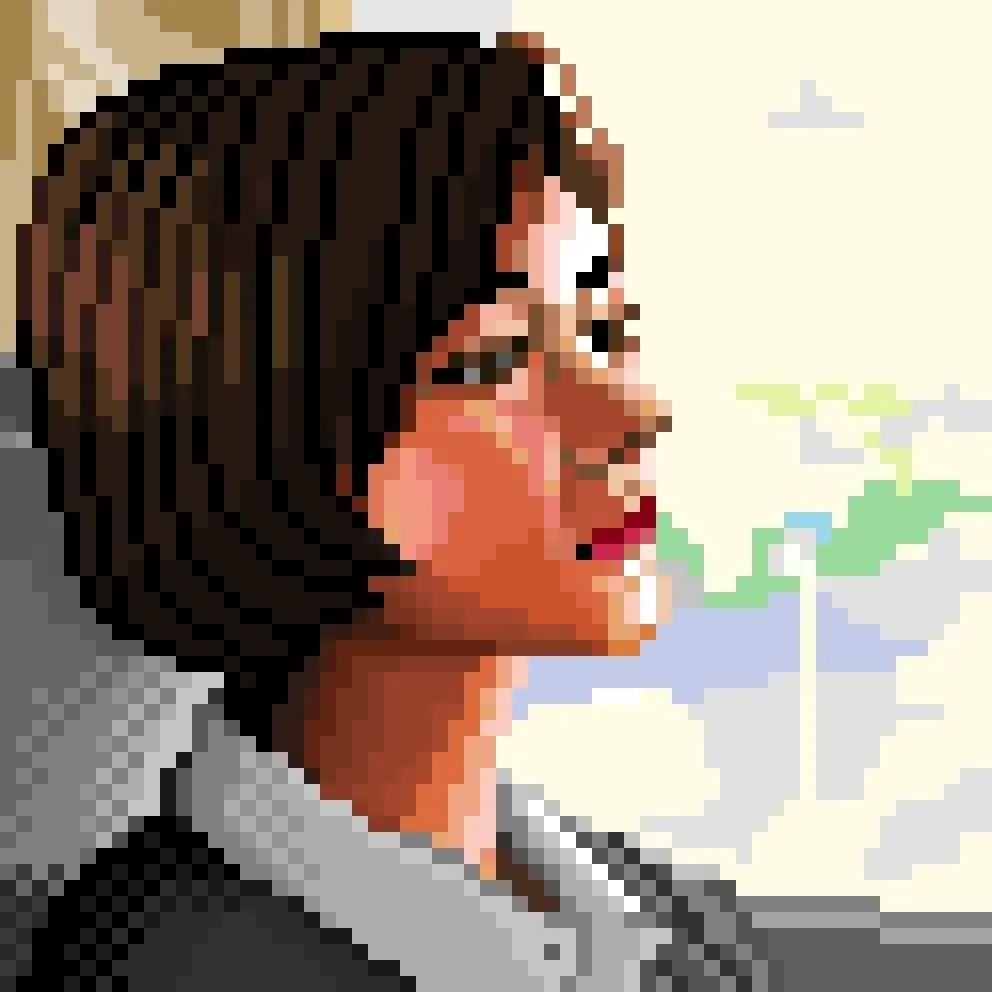 Absolutely Amazing Pixel Art Portraits By Hatayosi Design You Trust — Design Daily Since 2007 7587