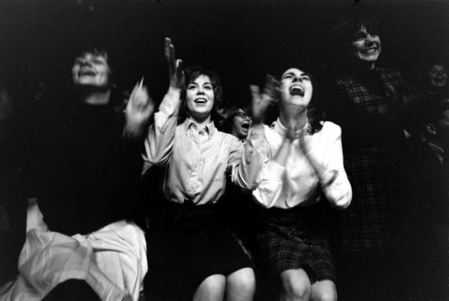 Fans At The First Beatles Concert 1