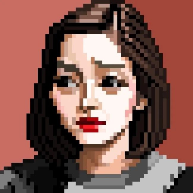 Absolutely Amazing Pixel Art Portraits By Hatayosi Design You Trust — Design Daily Since 2007 4377