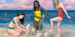 A Brush with Adolescence: Zoe Hawk's Artistic Exploration of Girlhood and Womanhood